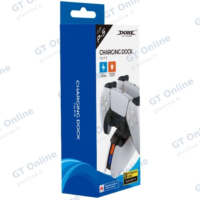 Station de charge pour 2 manettes PlayStation 5 DOBE TP5-05103