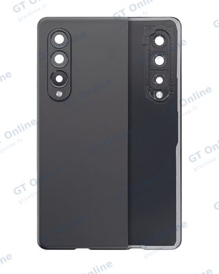 Vitre arrière pour Samsung Galaxy Z Fold 3 5G (compatible premium, noir fantôme)