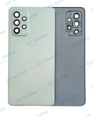 Vitre arrière pour Samsung Galaxy A52s (A528 / 2021) (pack service origine, menthe Awesome)