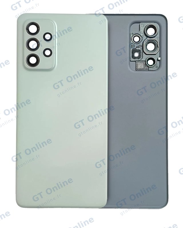 Vitre arrière pour Samsung Galaxy A52s (A528 / 2021) (pack service origine, Awesome Mint)