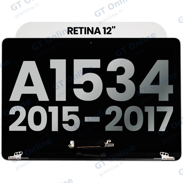 Écran pour Apple MacBook 12" A1534 (2015-2017) (origine d'occasion, gris sidéral)