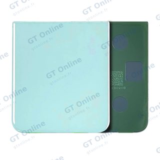 Vitre arrière pour Samsung Galaxy Z Flip 5 (pack service origine, bleu)