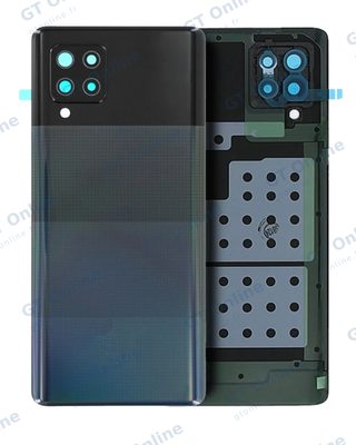 Vitre arrière pour Samsung Galaxy A42 5G (A426 / 2020) (pack service origine, noir Prism Dot)