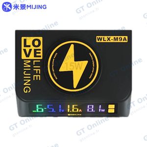 Station de Chargement MiJing WLX-M9A (3x Type-C + 3x USB + Chargeur sans Fil)