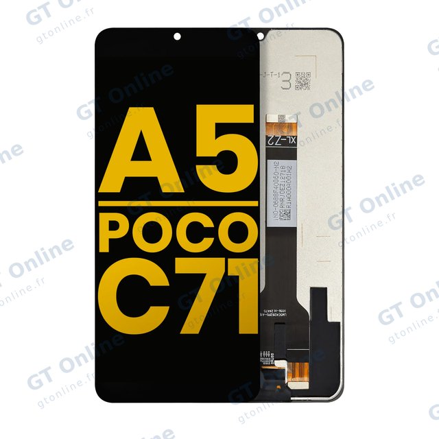 Écran LCD sans châssis pour Xiaomi Redmi A5 4G / Xiaomi Poco C71 (reconditionné, toutes couleurs)