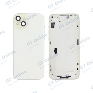 Châssis central pour iPhone 15 Plus (jaune) — vue 1