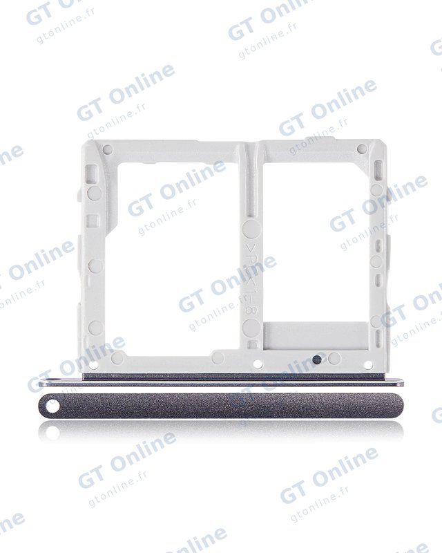 Tiroir SIM pour Samsung Galaxy Tab S5E 10.5" (T720 / T725) (2019) (noir)