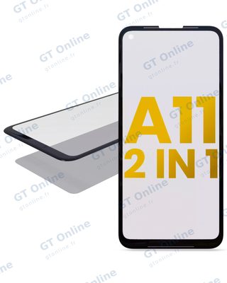 Vitre d’écran avec OCA pour Samsung Galaxy A11 (version US) (A115 / 2020)