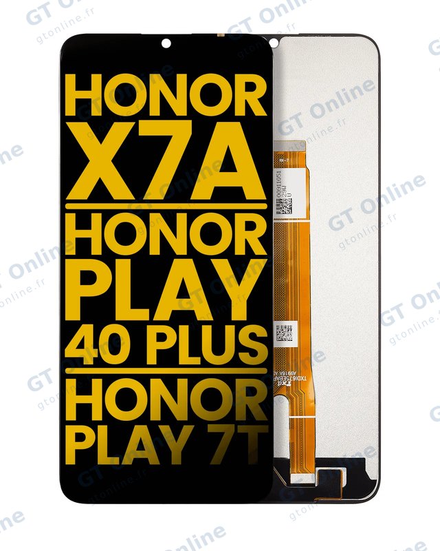Écran LCD sans châssis pour Honor X7A / Honor Play 40 Plus / Honor Play 7T (reconditionné, toutes couleurs)