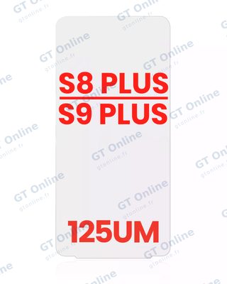 Film OCA pour Samsung Galaxy S8 Plus / S9 Plus (lot de 10, 125 µm)