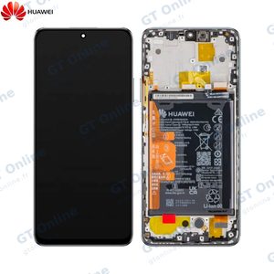 Bloc Écran Complet avec Châssis et Batterie Original Huawei Nova Y90 02355ARF Noir Minuit