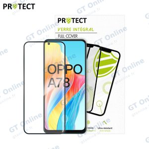 Verre Trempé Intégral PROTECT pour OPPO A78 5G (CPH2483) Noir — vue 2