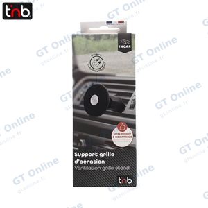 Support Smartphone Magnétique pour Voiture T'nb (Grille d'Aération) CARMAGSF2 Noir — vue 3
