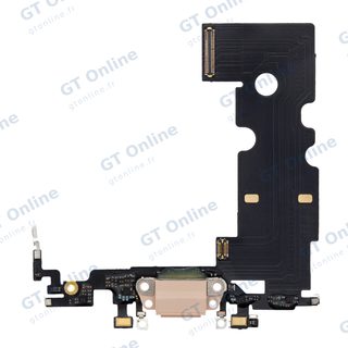 Dock de charge pour Apple iPhone 8 (compatible, or)