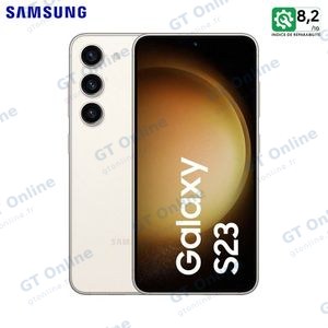 Smartphone Samsung Galaxy S23 5G S911 128GB Reconditionné (Boîte & Câble) Crème