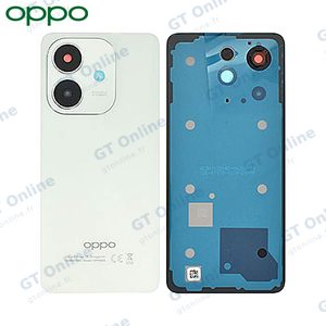 Cache Arrière Original OPPO A40 (CPH2669) 621032000381 Blanc Étoile