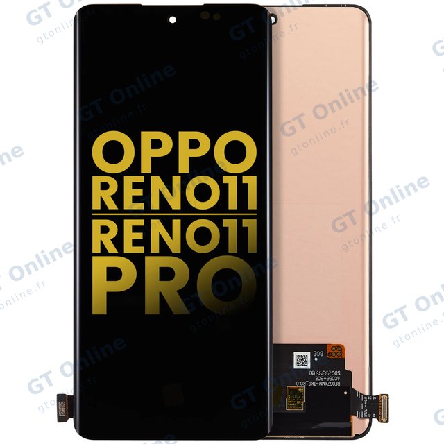 Écran OLED sans châssis pour Oppo Reno11 / Reno11 Pro (reconditionné, toutes couleurs)