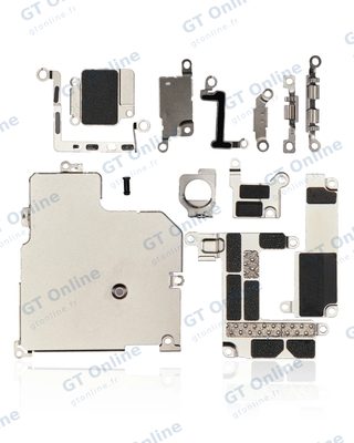 Jeu de petits supports métalliques pour Apple iPhone 13 Pro