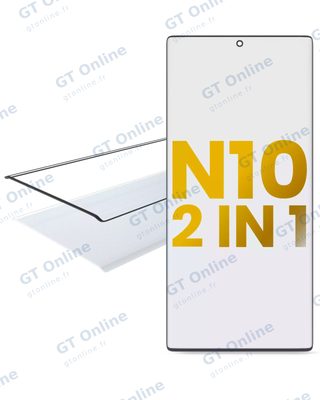 Vitre d’écran avec OCA pour Samsung Galaxy Note 10