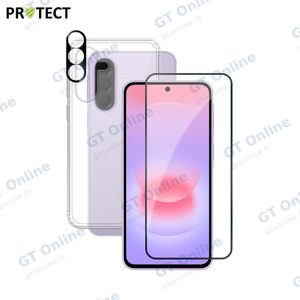 Pack de Protection Coque + Protection Lentille + Verre Trempé PROTECT pour Samsung Galaxy A37 5G A376