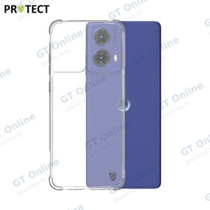 Coque Silicone Renforcée PROTECT pour Motorola Moto G85 5G Transparent