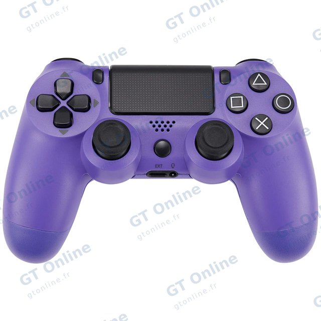 Manette sans fil DoubleShock 4 compatible PlayStation 4 (violet électrique)