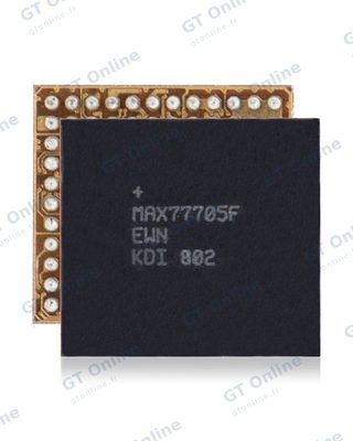 Circuit intégré de gestion d’alimentation pour Samsung Galaxy S9 / S9 Plus / S10 Plus / Note 9 (MAX77705F)