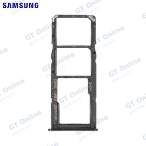 Tiroir SIM Original Samsung Galaxy A71 A715 GH98-44757A Noir Prismatique