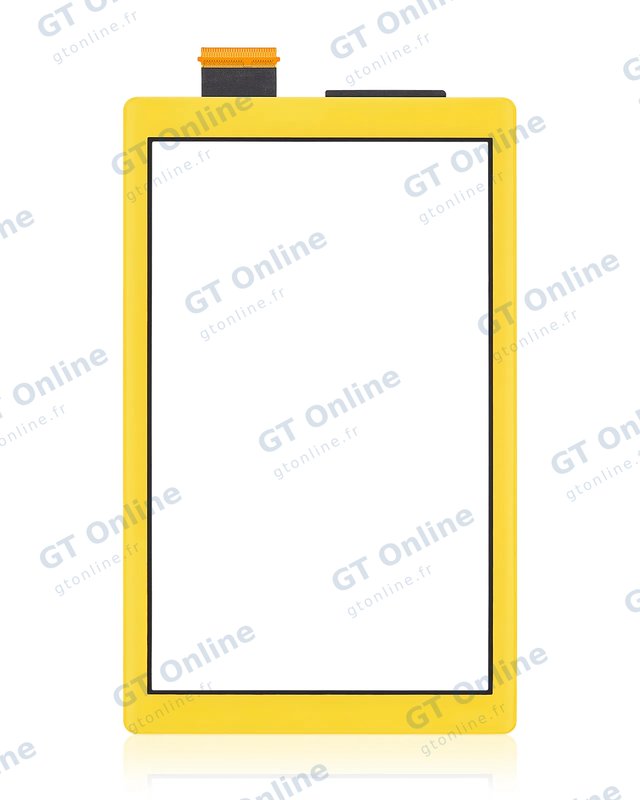 Vitre tactile pour Nintendo Switch Lite (jaune)