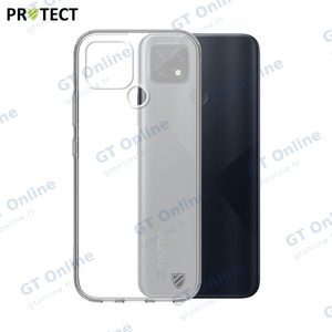 Coque Silicone PROTECT pour Realme C21 Transparent