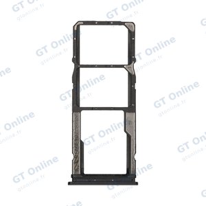Tiroir Sim Premium Xiaomi Redmi 9/Redmi 9T Gris Carbone