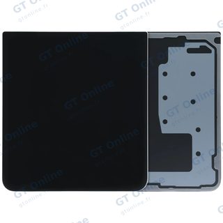 Vitre arrière pour Samsung Galaxy Z Flip 7 5G (pack service origine, noir de jais)