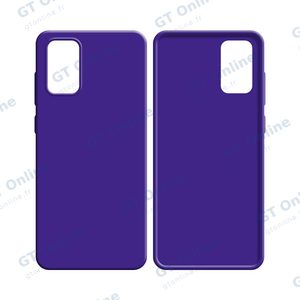 Coque Silicone Compatible pour Samsung Galaxy A23 5G A236/Galaxy A23 4G A235 (#7) Mauve — vue 2