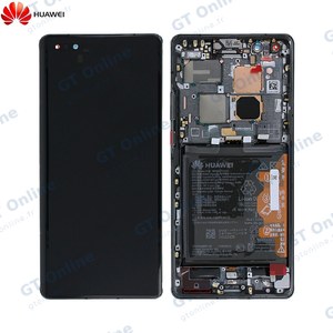 Bloc Écran Complet avec Châssis et Batterie Original Huawei Mate 40 Pro 02353YMT Noir