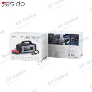 Booster pour Batterie Voiture Yesido VC13 10000mAh avec Gonfleur pour Voiture, Vélo et Ballon Noir — vue 3
