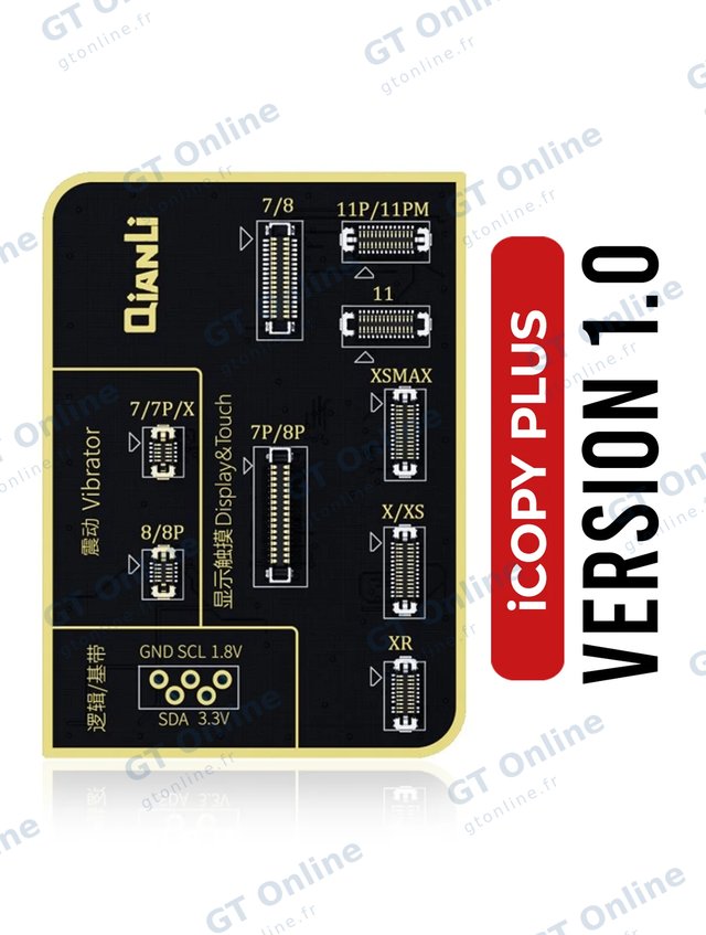 Outil pour Qianli iPhone 7 To 11 Pro Max (For All Versions iCopy Plus 1.0 / Qianli)