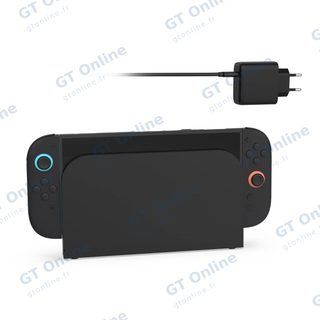 Adaptateur secteur USB-C avec câble USB-C pour Nintendo Switch / Switch 2 DOBE TNS-5169 — noir