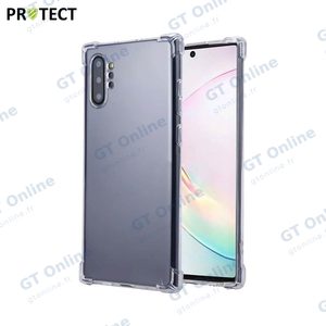 Coque Silicone Renforcée PROTECT pour Samsung Galaxy Note 10 Plus N975 Transparent