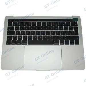 Top Case Apple MacBook Pro Touch Bar Retina 13" (2017) A1706/MacBook Pro Touch Bar Retina 13" (2016) A1706 — Argent