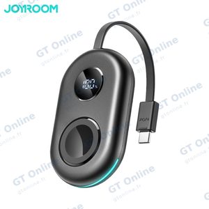 Chargeur Montre Connectée de Smartphone Foulard à Motif JOYROOM JR-W09 pour Apple Watch + Power Bank 2500mAh Noir