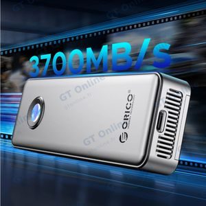 Boitier Disque Dur Externe Orico SSD M.2 NVMe - OUM2-U4-SV-BP - Argent — vue 3