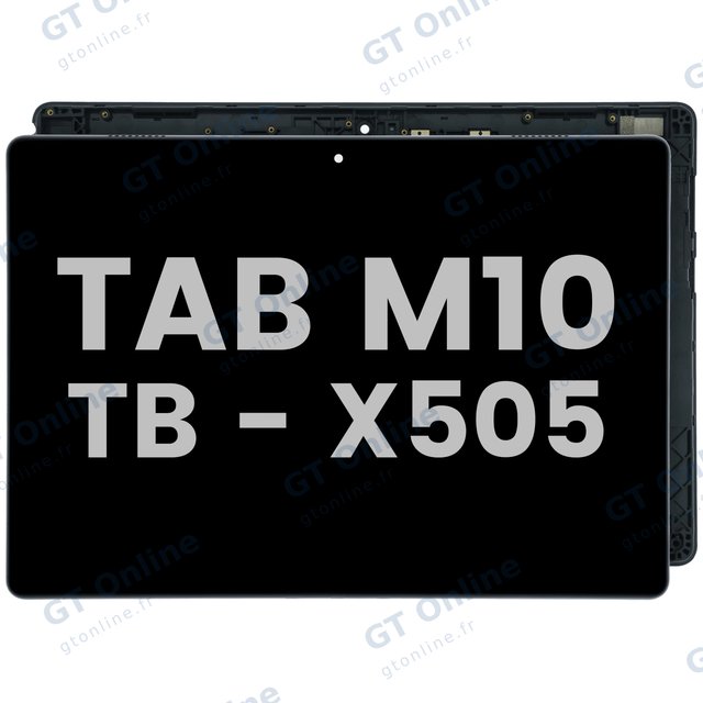 Écran LCD avec châssis pour Lenovo Tab M10 (TB-X505) (Pull A, noir)