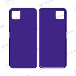 Coque Silicone Compatible pour Samsung Galaxy A12 A125/Galaxy M12 M127 (#7) Mauve — vue 2