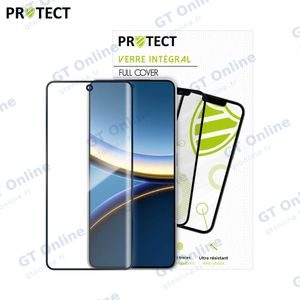 Verre Trempé Intégral PROTECT pour Xiaomi Poco F7 Pro 5G Noir — vue 2