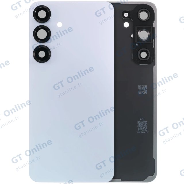 Vitre arrière pour Samsung Galaxy S25 Plus 5G (pack service origine, Icy Blue)