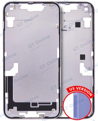 Châssis pour Apple iPhone 14 Plus (version US, origine d'occasion — grade A, violet)