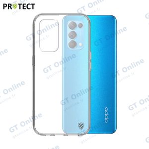 Coque Silicone PROTECT pour OPPO Find X3 Lite Transparent