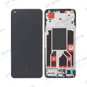 Écran Tactile Oled avec Châssis OPPO Reno 8 5G Noir