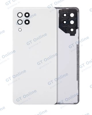 Vitre arrière pour Samsung Galaxy A22 4G (A225 / 2021) (compatible premium, blanc)