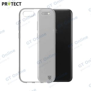 Coque Silicone PROTECT pour Huawei Y5 2018 Transparent